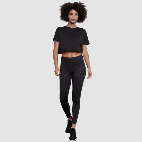 BCBGMaxAzria Kylie Crop Tee Black, NWT- Size XL - Picture 6 of 9